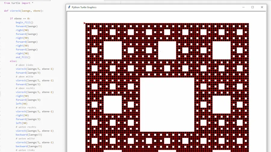 Der Sierpinski-Teppich