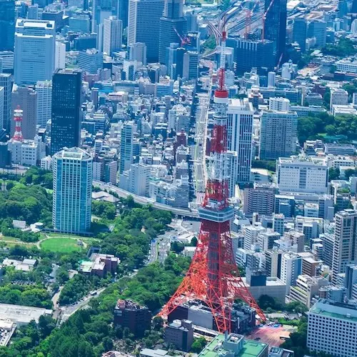 Tokio-Stadtansicht